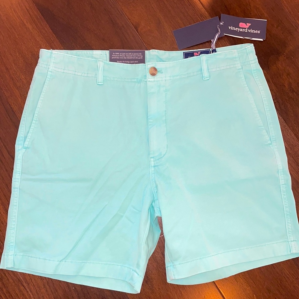 Caicos blue island short from Vineyard Vines